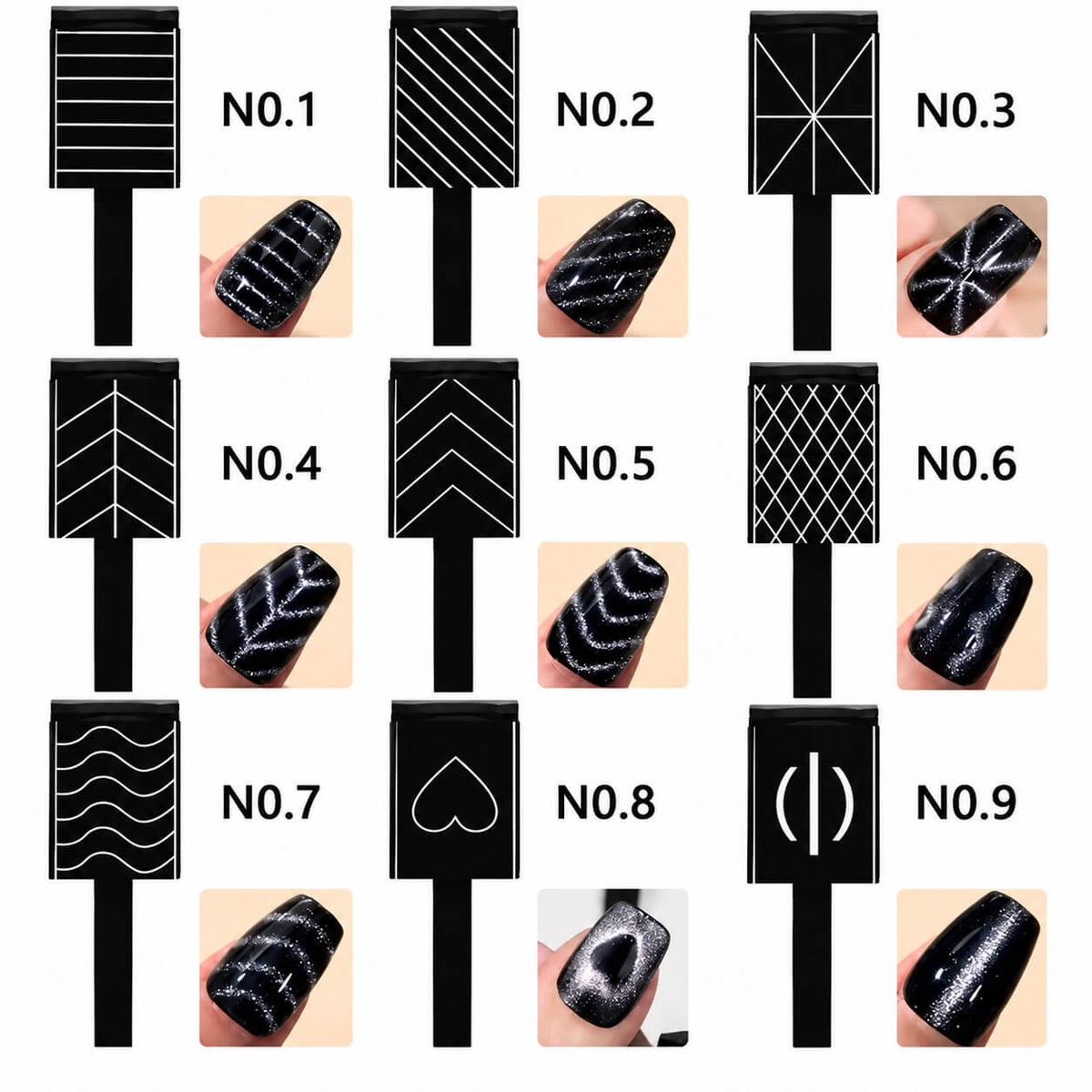 Magnetic Nail Art Tool 1pc