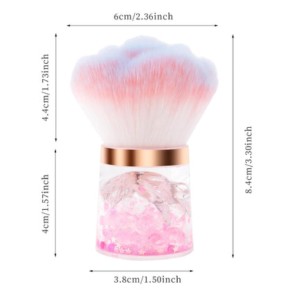 Crystal Nail Dust Brush