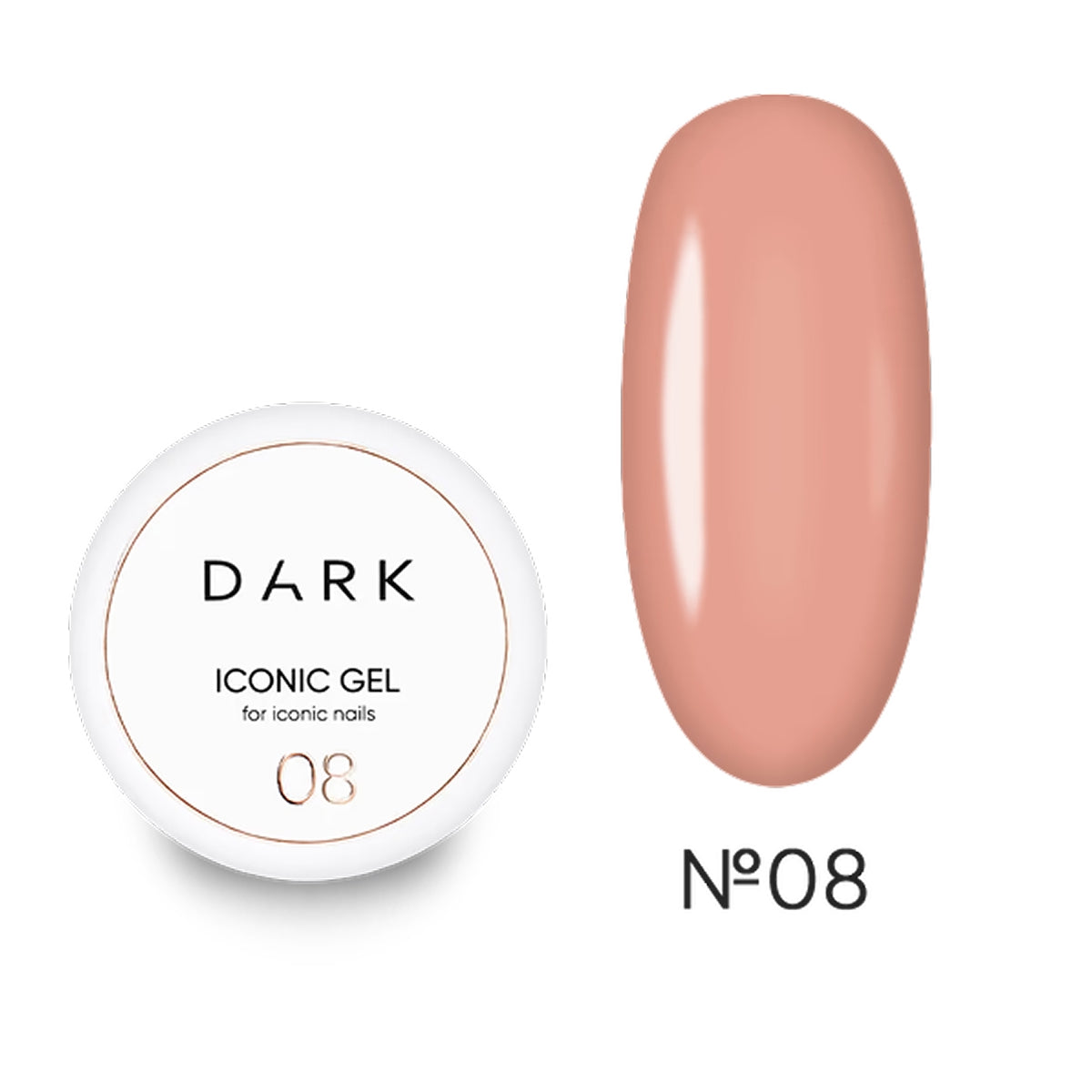 DARK - Iconic Gel #08, 15ml