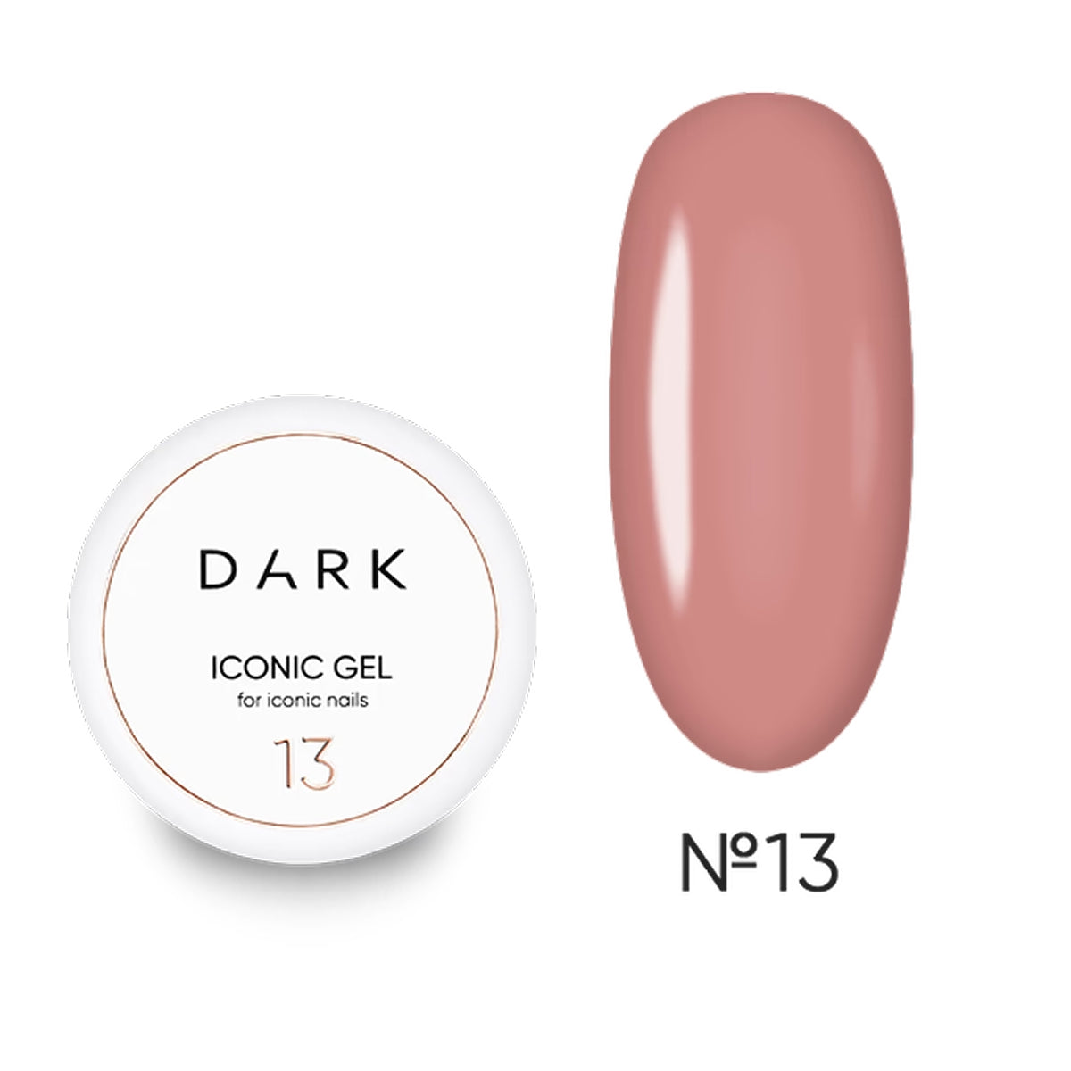 DARK Iconic Gel #13, 15ml	