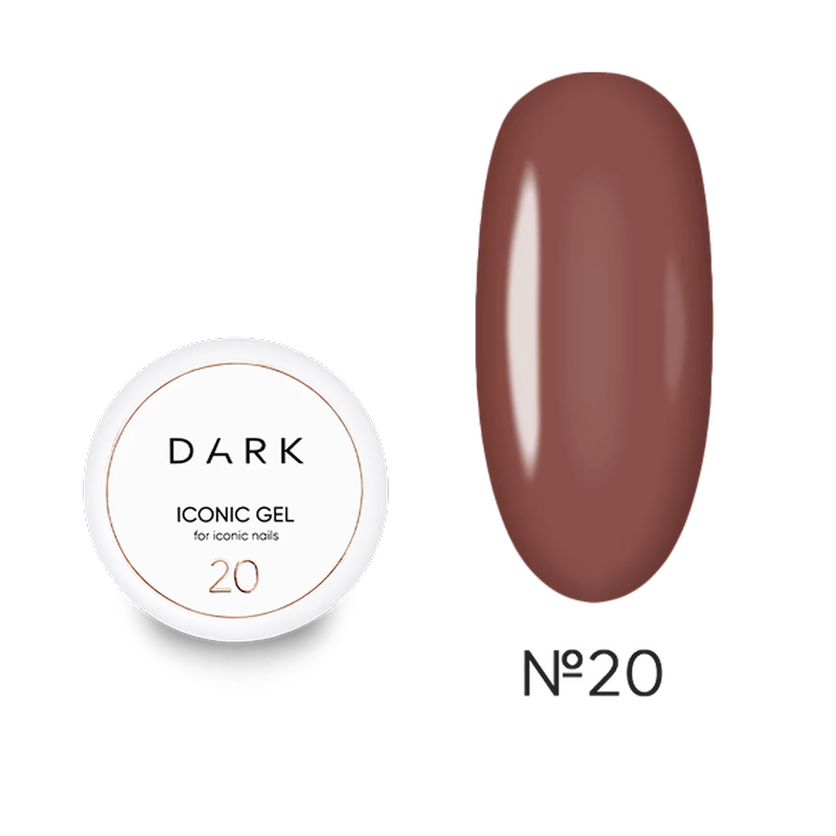 DARK - Iconic Gel #20, 15ml