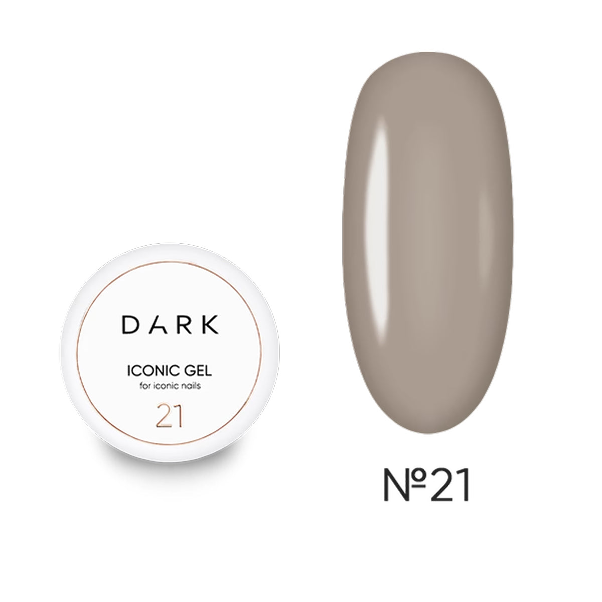 DARK - Iconic Gel #21, 15ml