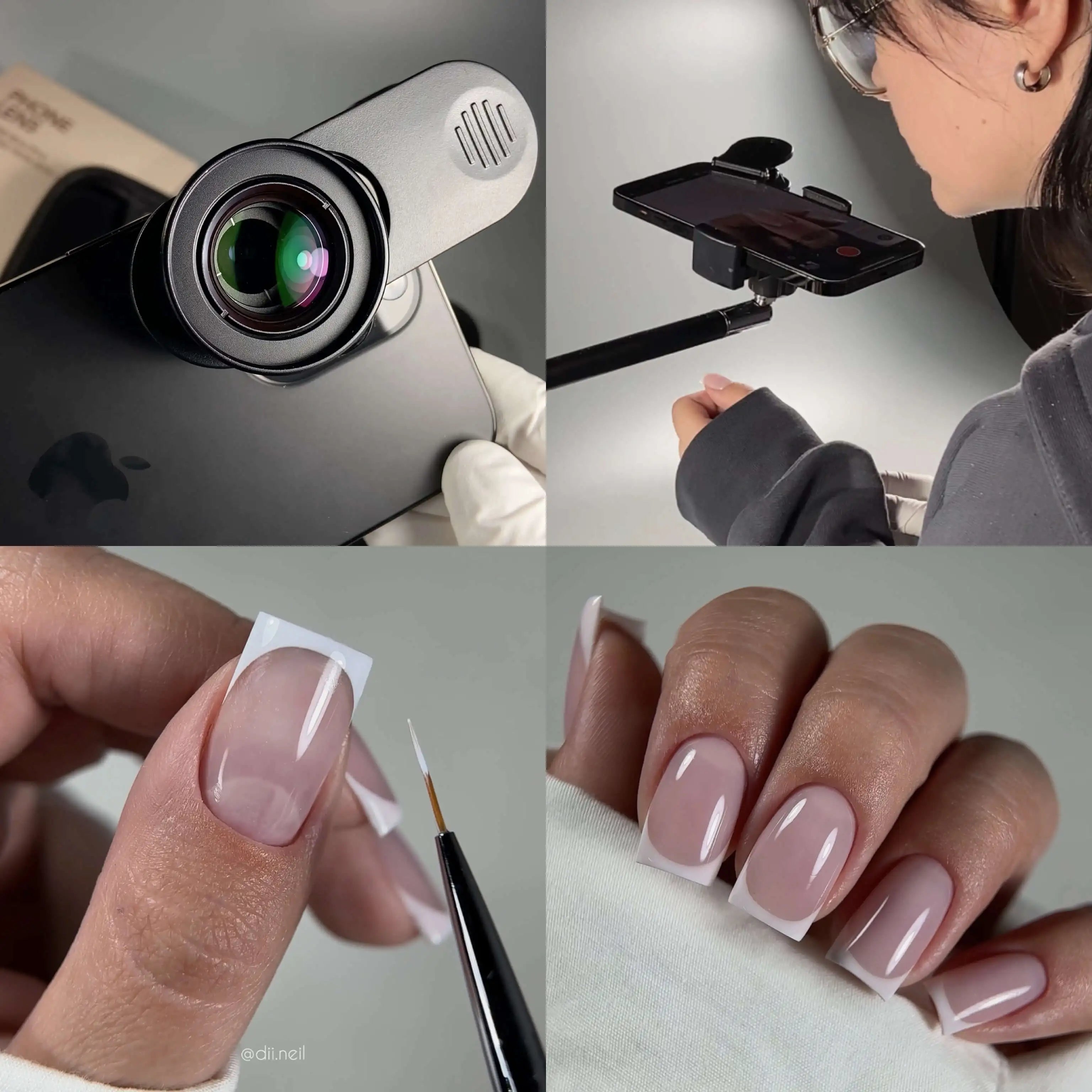 DARK Phone Lens is a professional macro lens designed for smartphone photography