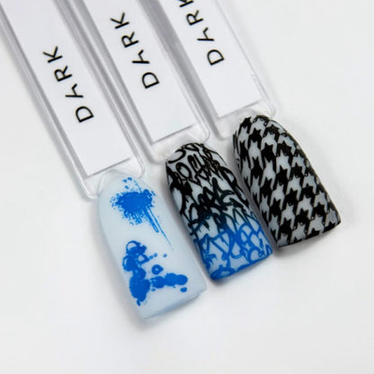 DARK Stamping Polish Blue #10