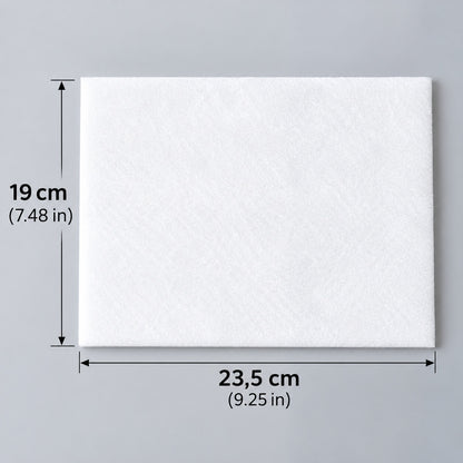 Filter sheets 100 pcs, 9.25 × 7.48 inches