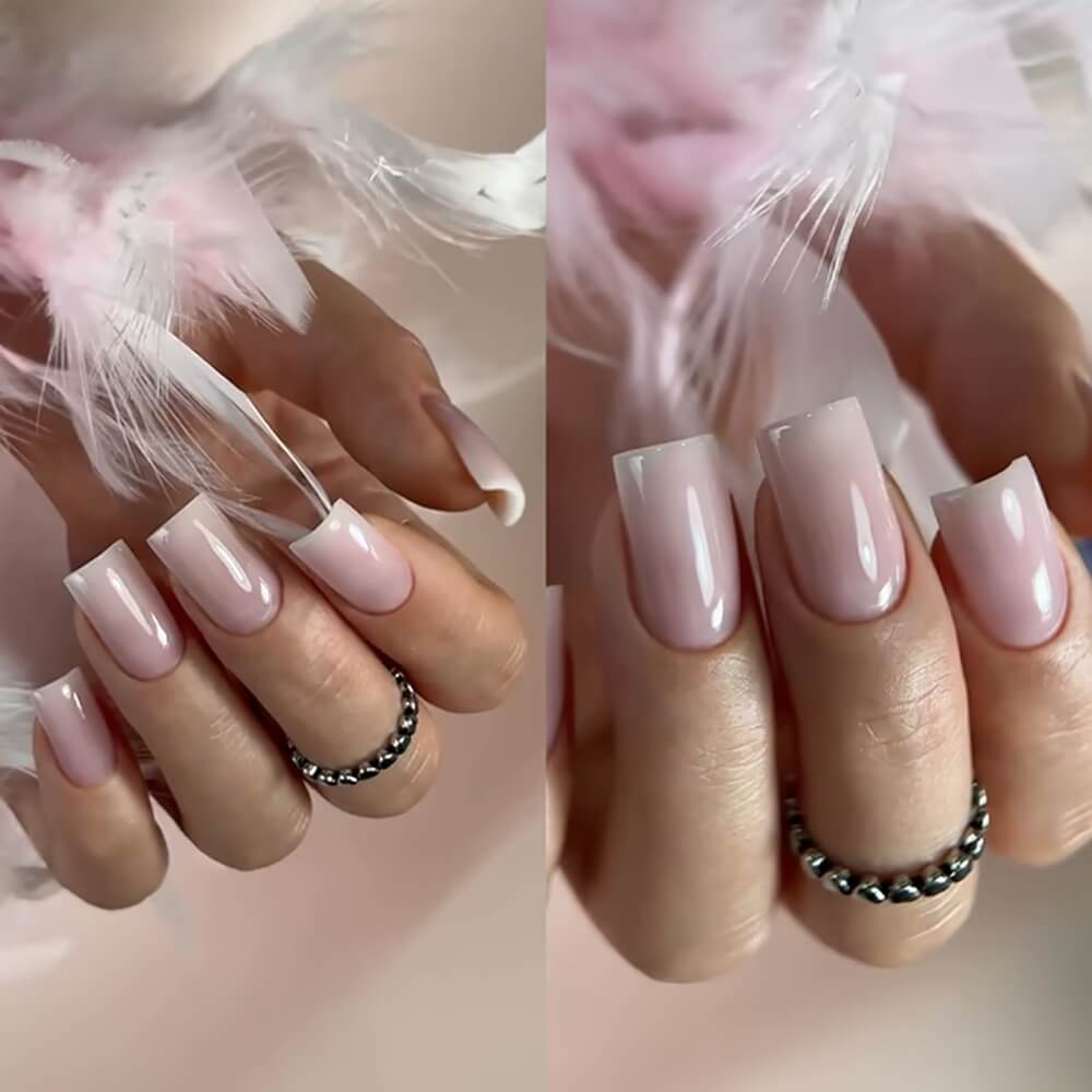 DNKa Builder Gel Mousse #0011 — label close-up, pink nude shade