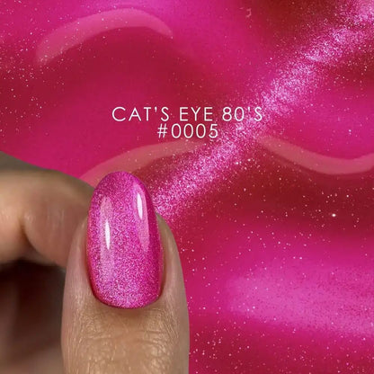 DNKa cat eye gel polish 0005 80s magnetic shimmer nail color 12ml