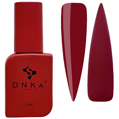 Bottle of DNKa Cover Base #0004 Sexy on a white background