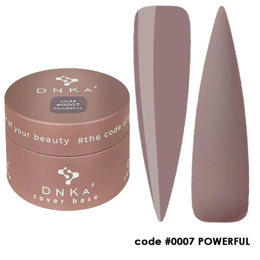 DNKa Cover Base #0007 Powerful bottle next to a curing lamp