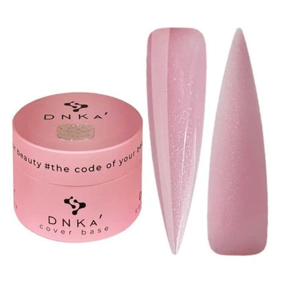 Top view of the DNKa Cover Base #0009 Nice bottle and brush