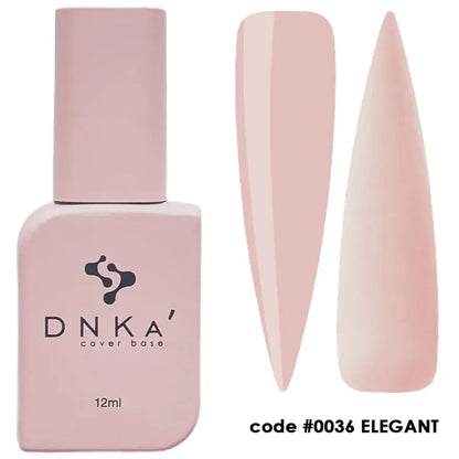 DNKa Cover Base #0036 Elegant bottle on a white background