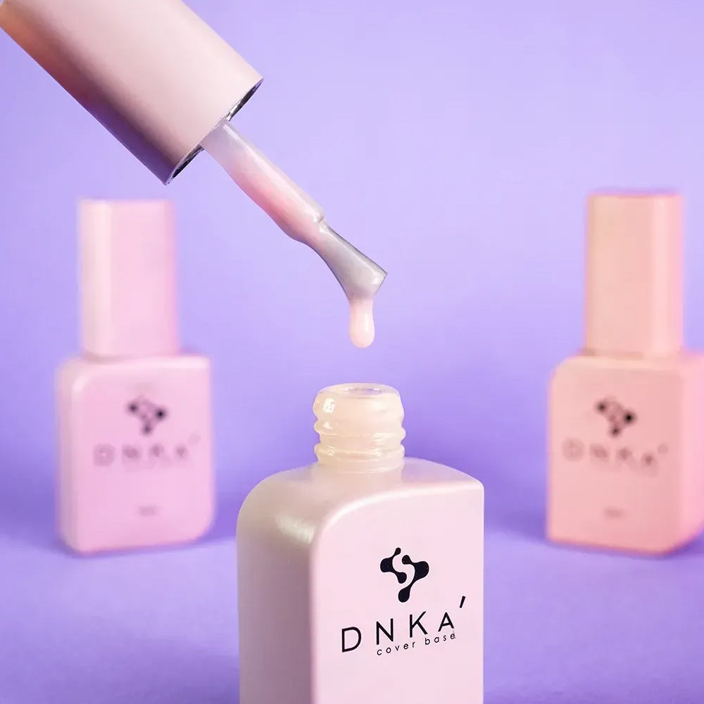 DNKa Cover Base #0037 Cute applied to natural nails