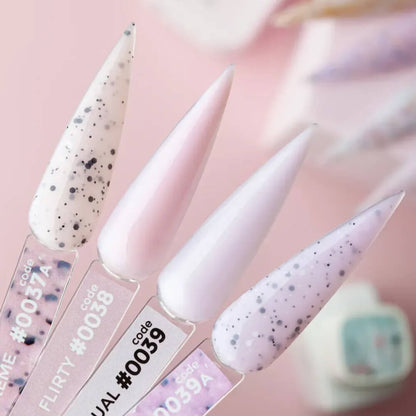 DNKa Cover Base #0037A Supreme applied to natural nails