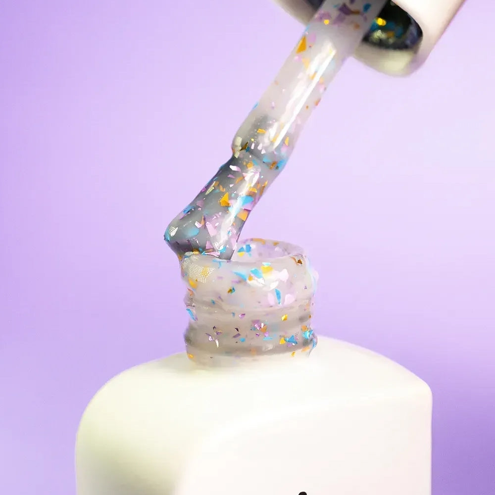 DNKa Cover Base #0044 Funny milky base with confetti flecks