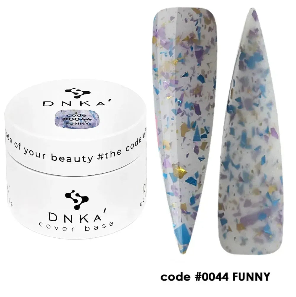 DNKa Cover Base #0044 Funny bottle on a white background