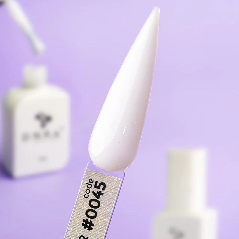 DNKa Cover Base #0045 Star applied to natural nails