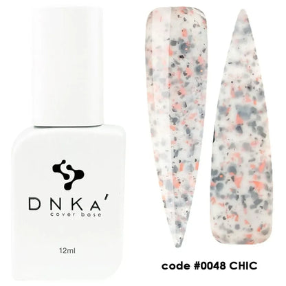 DNKa Cover Base #0048 Chic, 12ml and 30ml size comparison