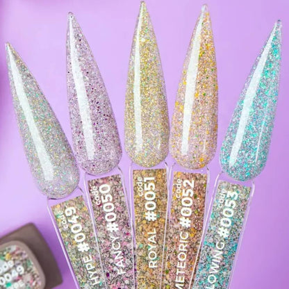 DNKa Cover Base #0049 Hype applied to natural nails