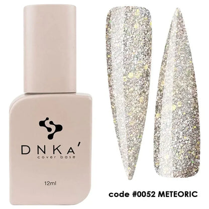 DNKa Cover Base #0052 Meteoric label close-up