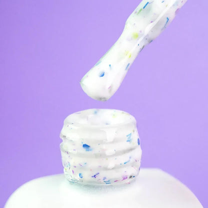 DNKa Cover Base #0055 Favourite milky base with colorful flakes