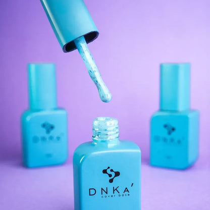 DNKa Cover Base #0058 Chilly applied to natural nails