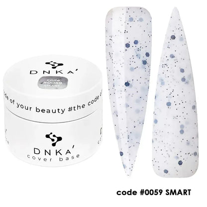 DNKa Cover Base #0059 Smart bottle next to DNKa top coat