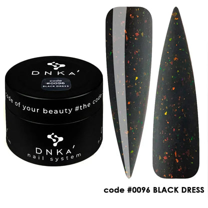 DNKa Cover Base #0096 Black Dress — 12ml and 30ml size comparison