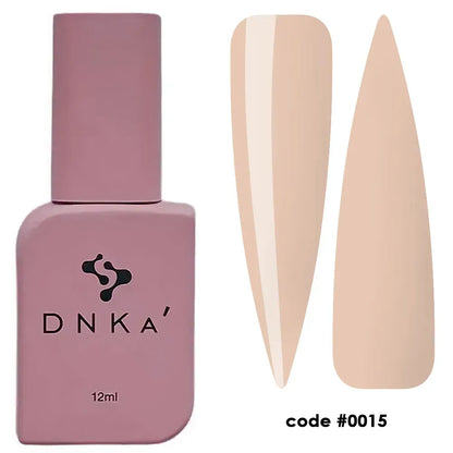 12ml — DNKa Fast Gel #0015 Oxford — closed bottle, light peach