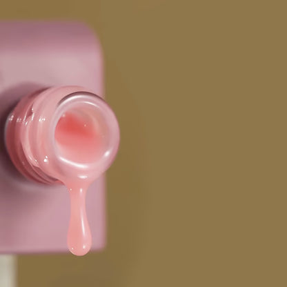 DNKa Fast Gel #0020 Oxford — label close-up, pastel coral pink shade