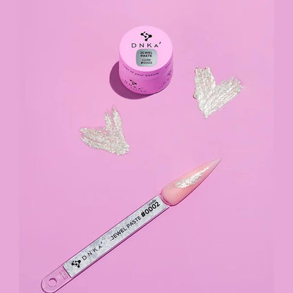 DNKa Gel Paste #0002 — raised 3D design on nail tip
