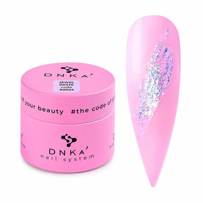 DNKa Gel Paste #0003 — closed jar, pearlescent lilac paste