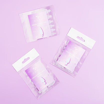 DNKa Professional Nail Molds #0001 — mold removed, finished smile line