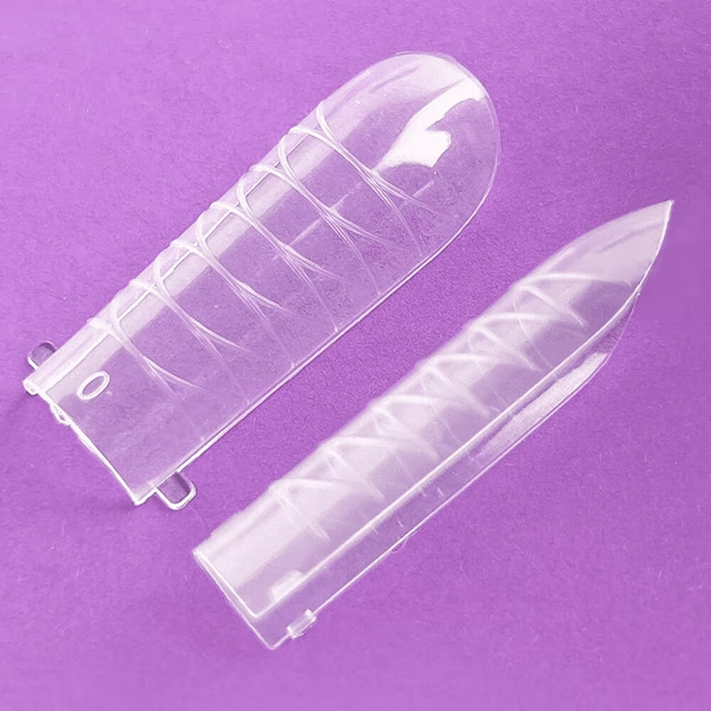 DNKa Top Nail Forms Square — size range laid out