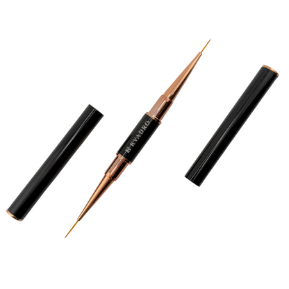 Double-Sided Nail Brush - Liner 9mm + 12mm