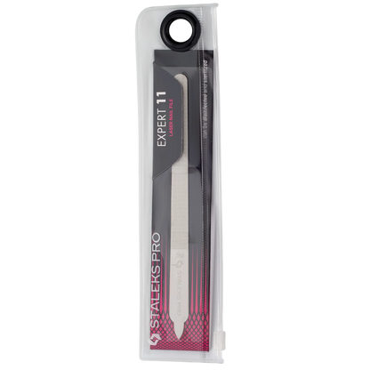 Laser Nail File EXPERT 11 155 mm (Straight With Handle) FE-11-155 -STALEKS