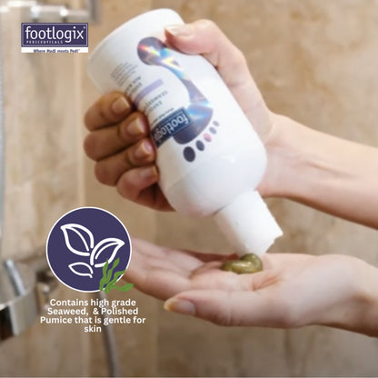 Footlogix Seaweed Scrub exfoliating foot treatment 250ml