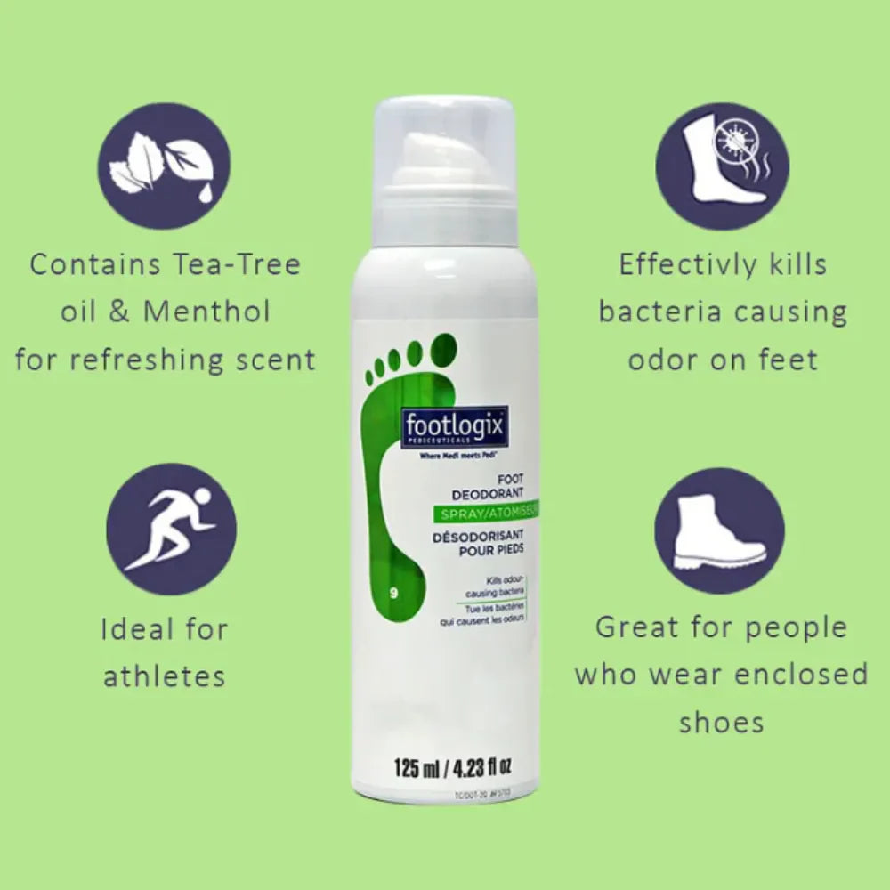 Footlogix Foot Fresh deodorizing foot spray 125ml