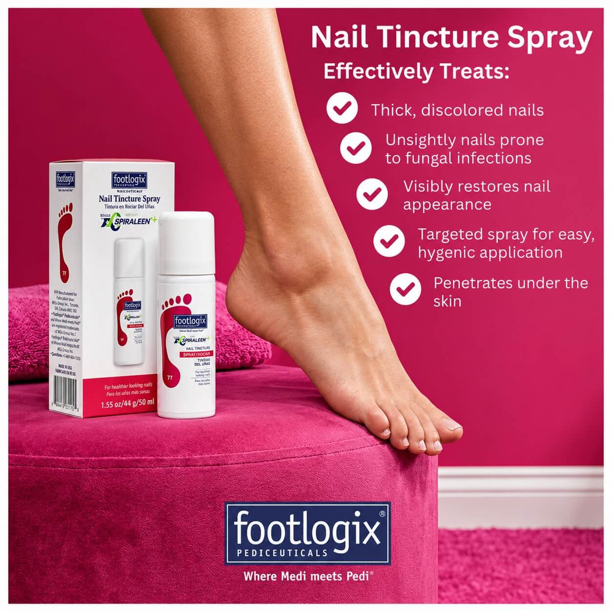 Footlogix Nail Care Tincture Spray
