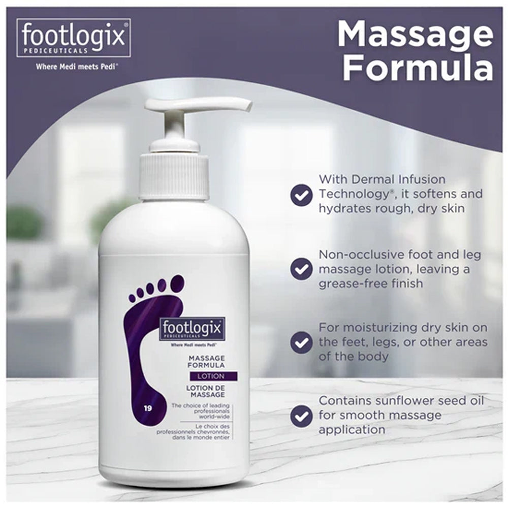 Footlogix Massage Formula lotion for professional use 250ml
