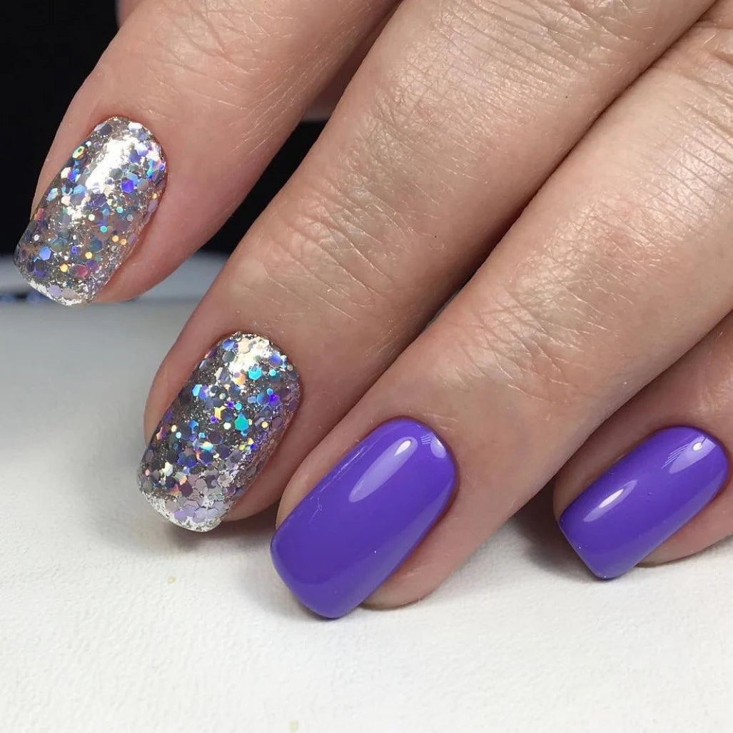 Akzentz - Gel Play - Glitter Crush Purple, 4g