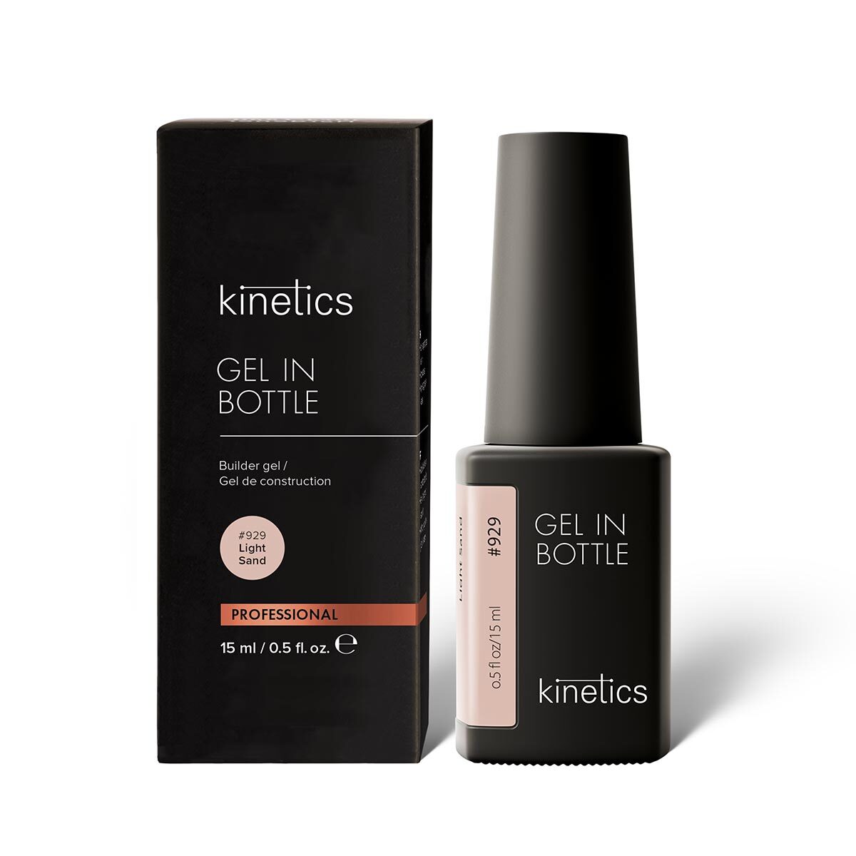 Kinetics - Builder Gel in Bottle Light Sand #929