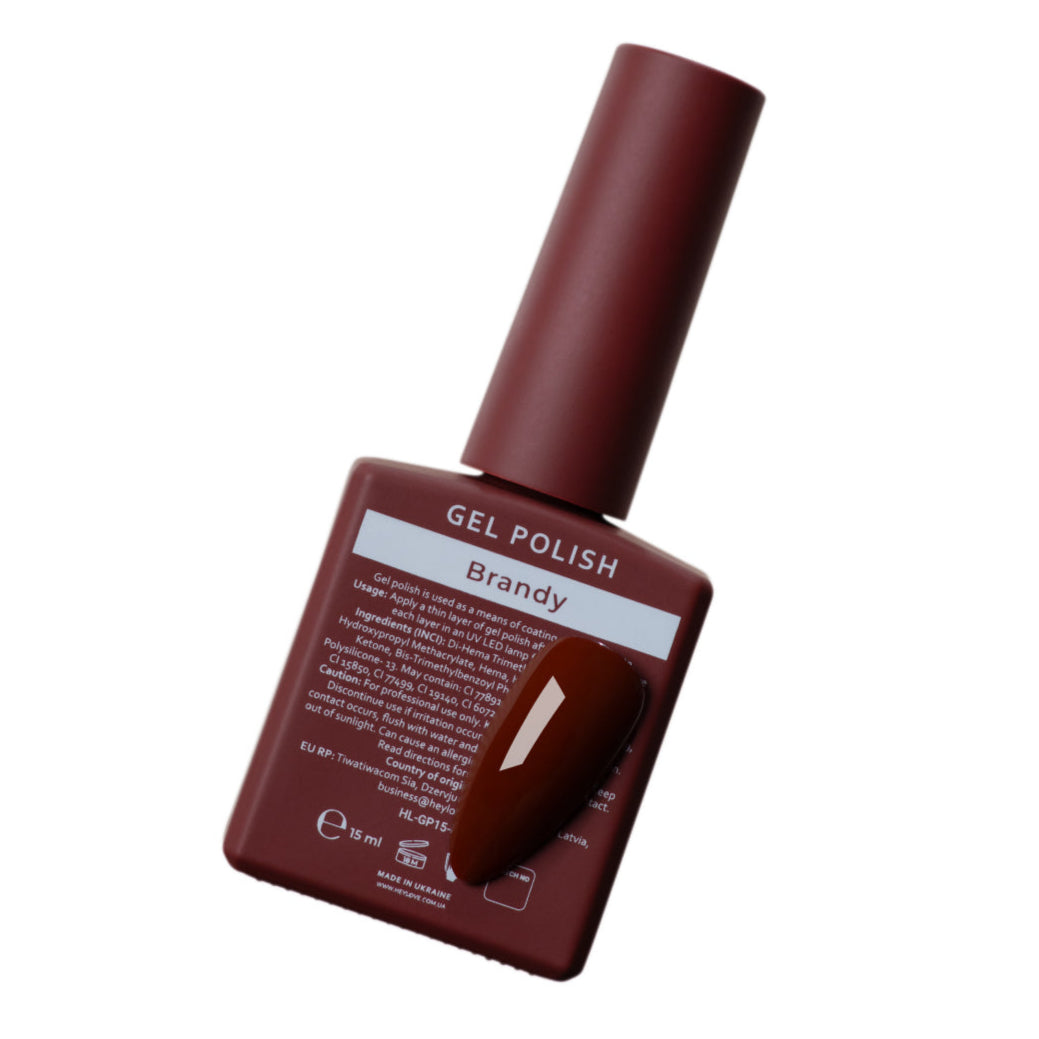 HEYLOVE - Gel Polish Brandy, 15ml