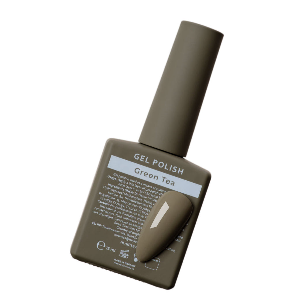 HEYLOVE - Gel Polish Green Tea, 15ml