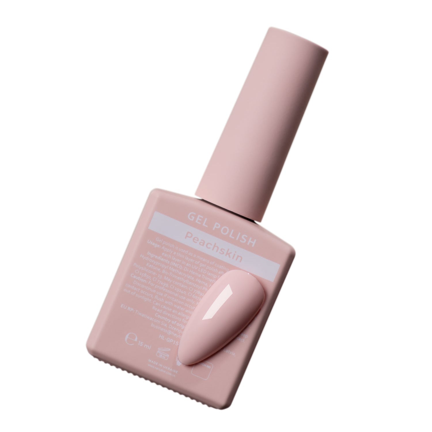 HEYLOVE - Gel Polish Peachskin, 15ml
