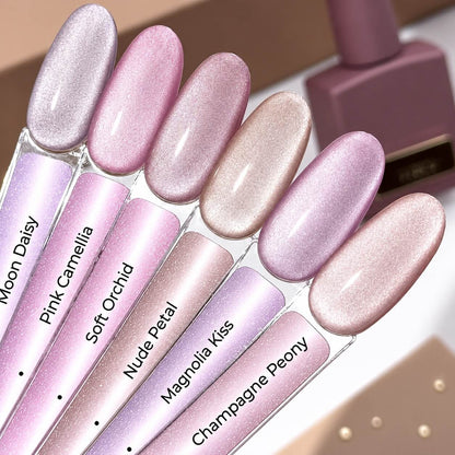 HEYLOVE Cat's Eye Nude Petal Gel