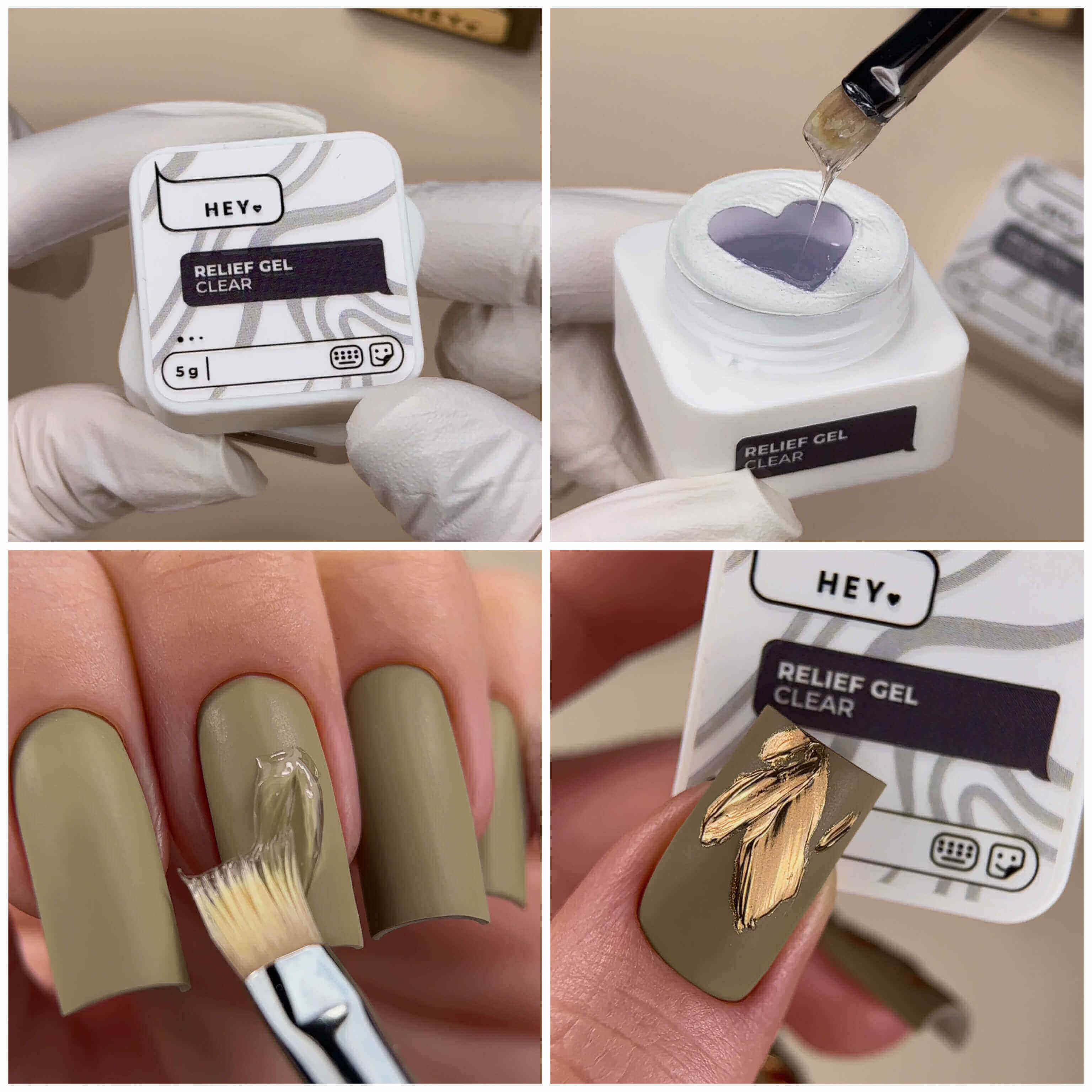 HEYLOVE Professional Refil Gel Clear