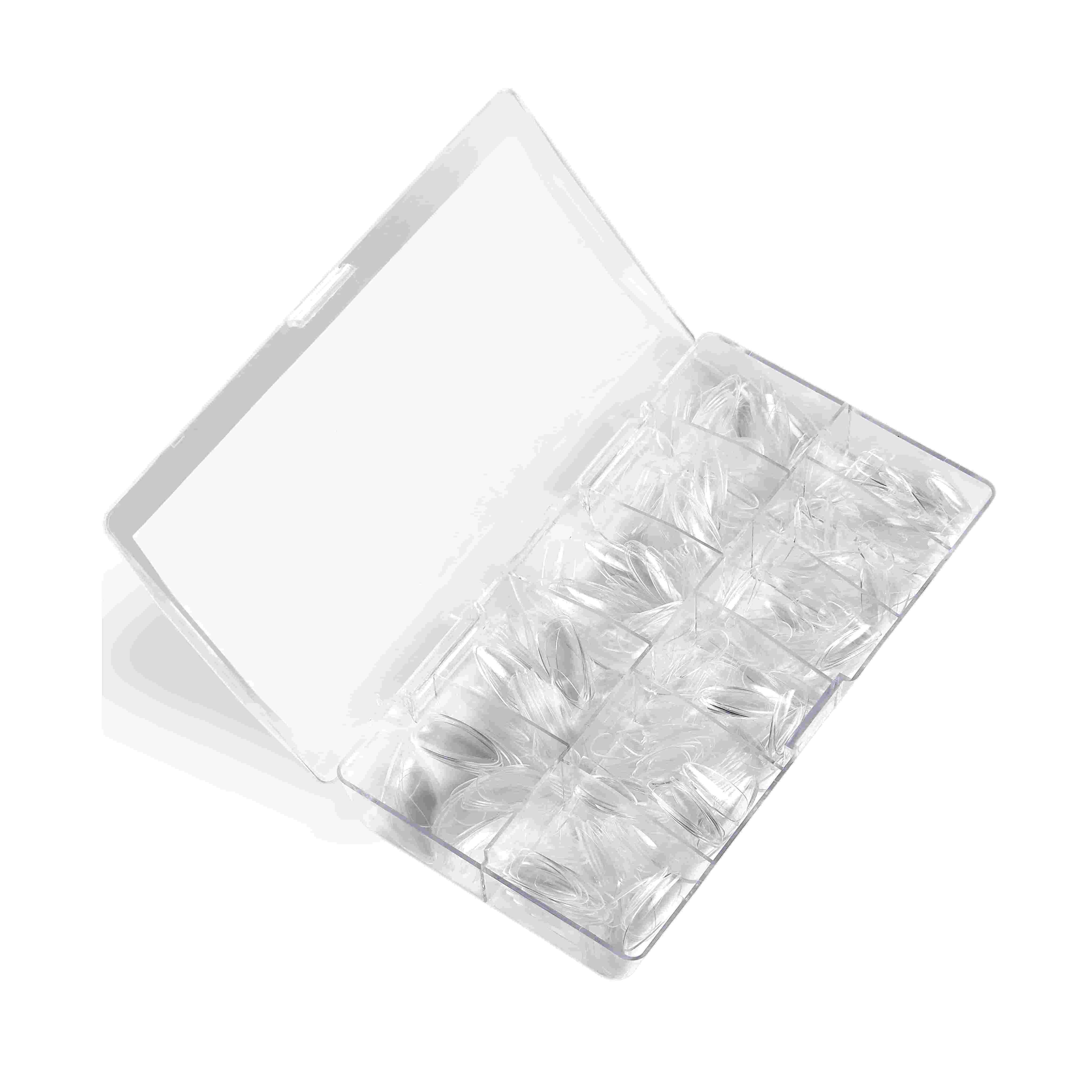 HEYLOVE - Soft Gel Tips Almond Medium, 500pcs