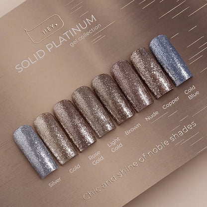 HEYLOVE brown solid gel set 5 pcs 5g