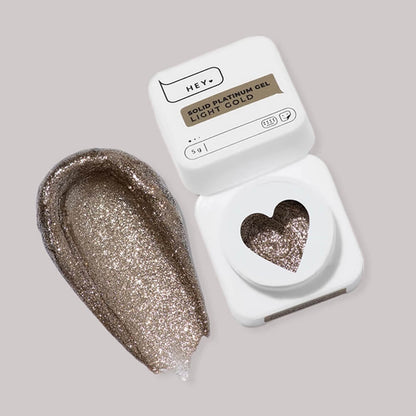 HEYLOVE Solid Platinum Brown 5x5g UV LED solid gel for nail modeling and design