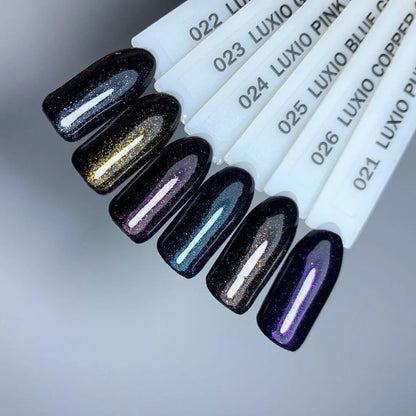 Luxio - Blue Effects Shimmer Top Gel